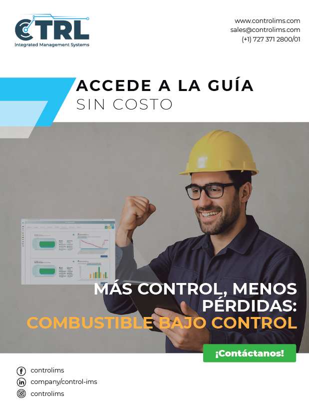 MÁS CONTROL, MENOS PERDIDAS COMBUSTIBLE BAJO CONTROL