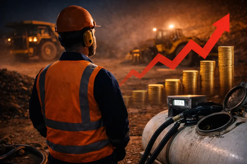 Control de combustible cómo reducir costos en operaciones industriales ante el alza de precios