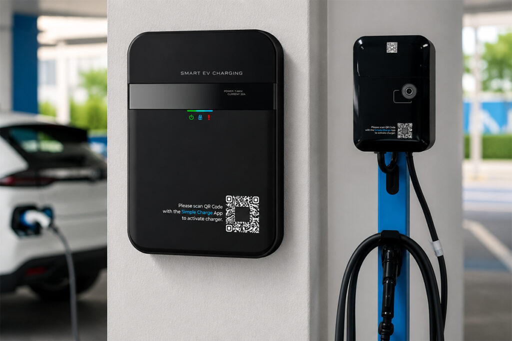 infraestructura de carga para vehiculos electricos