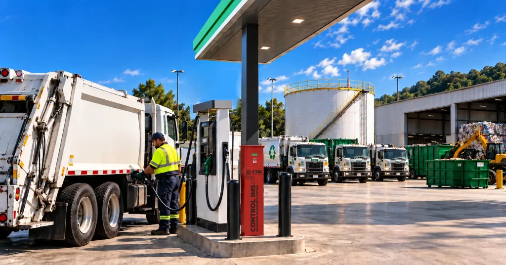 Control de Combustible para Flotas de Residuos
